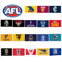 AFL Flags for sale on eBay
